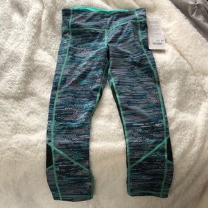 lululemon Seawheeze Pace Rival Crops (Lim Edition)